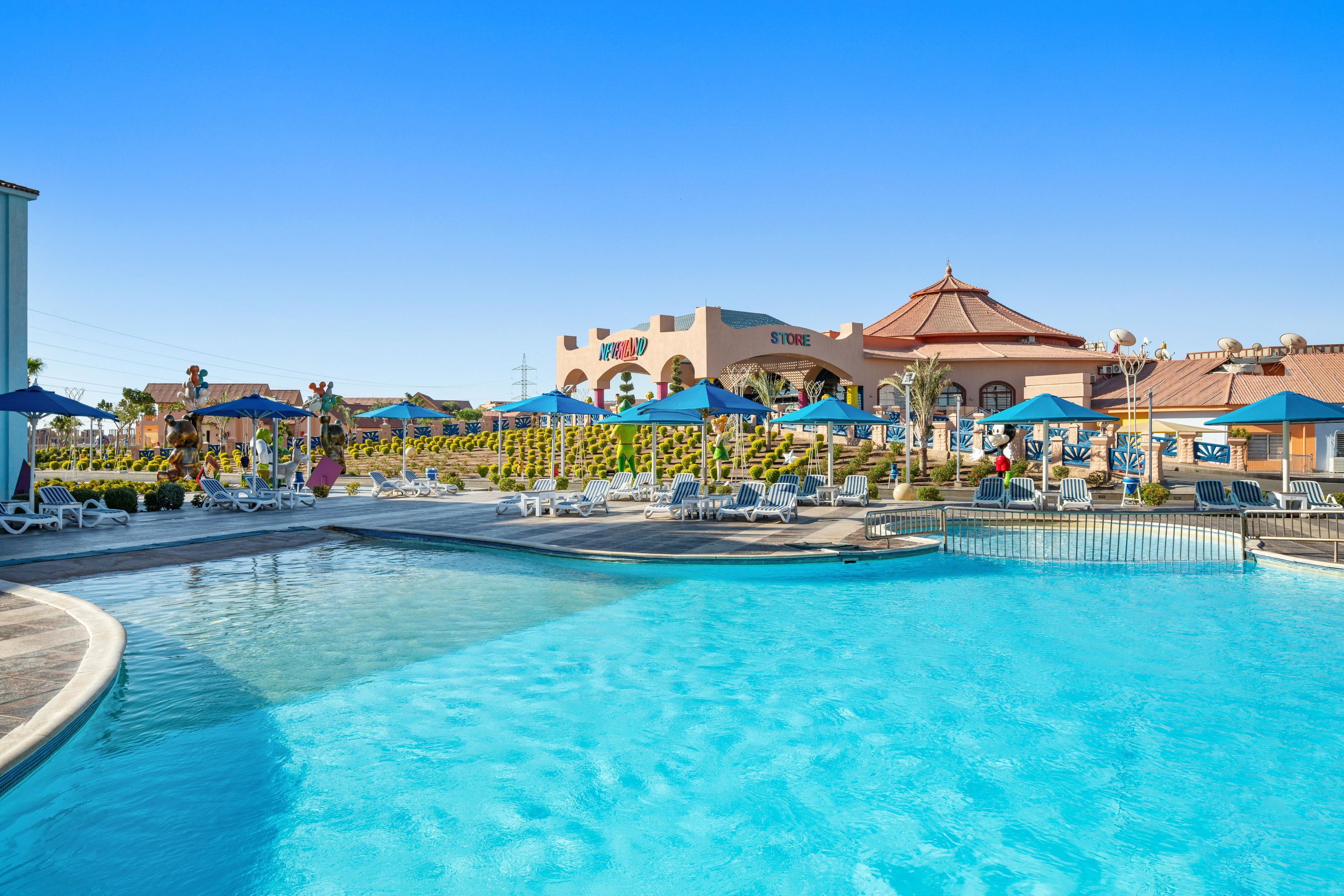 impressie Pickalbatros Alf Leila Wa Leila Resort Neverland Hurghada
