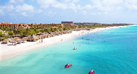 Vakantie Eagle beach